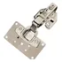 Kit 10 Placa Reparo De Dobradiças Para Móveis Porta Armário