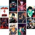 Kit 10 Placas Animes 30x42cm Frete Grátis Veja As Regras