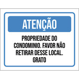 Kit 10 Placas Propriedade