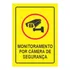 Kit 10 Placas Sorria Você Está Sendo Filmado 25x18 Cftv Dvr