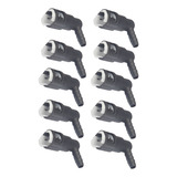 Kit 10 Plug Conector Engate Rápido Bartolomeu 3 8 X 5 16 90 
