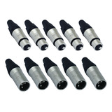 Kit 10 Plug Conector
