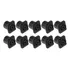 Kit 10 Plug Speakon Para Embutir Painel Conec Tipo Neutrik