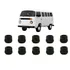 Kit 10 Porca Fixação Roda Kombi 82 M14x1 50