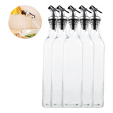 Kit 10 Porta Azeite Galheteiro 500ml Vinagre Bico Dosador