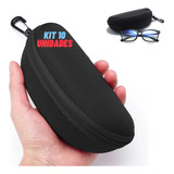 Kit 10 Porta Oculos Estojo Óculos De Sol Com Zíper Atacado