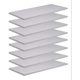 Kit 10 Prateleiras Mdf 50x20 Promoção Grátis Suporte 502010