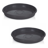 Kit 10 Pratos 20 Cm De Diâmetro Para Vasos E Pote De Plantas