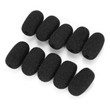 Kit 10 Protetor Bocal Microfone Espuma Para Headset Esp09
