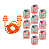 Kit 10 Protetor Ouvido Auricular Silicone Plug Antialérgico