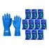 Kit 10 Prs Luva De Latex Antialérgica Silver Limpeza Louça