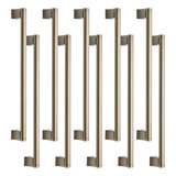 Kit 10 Puxadores Alça 128mm Para Gaveta Cômoda Armário Kira