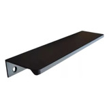Kit 10 Puxadores Móveis 8015 Slim Preto 146mm Alternativa