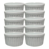 Kit 10 Ramekin 90ml Forminha Finger Food Creme Brulee Rf 285