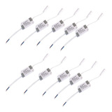 Kit 10 Reator Driver Painel Led Embutir Sobrepor 8w Até 24w