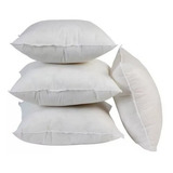 Kit 10 Refil Almofada 45cm X 45cm Flocos Espuma Enchimento