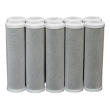 Kit 10 Refil Filtro Carvão Ativado Carbon Block 9 3 4 5 M