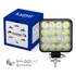 Kit 10 Refletor Holofote Luminaria Farol 48w 12v/24v Cor Da Carcaça Preto Cor Da Luz Branco-frio 6500k