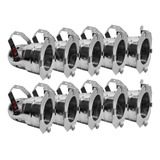 Kit 10 Refletor Spot Par38 Prata Soquete E27 Porta Gelatina