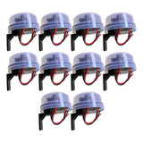 Kit 10 Relé Sensor Fotocélula Bivolt Suporte Auto Acende