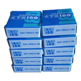 Kit 10 Rolamentos 6201 2rs C3 Vedação Dupla Ctk180
