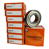 Kit 10 Rolamentos Gbr 6205 Zz