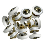Kit 10 Roldana P Box Janela E Porta De Vidro 10mm