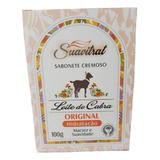 Kit 10 Sabonete Leite De Cabra 100g Suavitrat beleza Da Pe