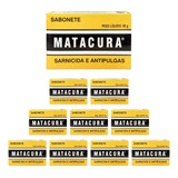 Kit 10 Sabonete Matacura Antipulga Carrapato E Sarnicida