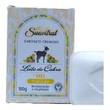 Kit 10 Sabonetes De Leite De Cabra E Mel 100g Suavitrat Pele