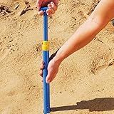 Kit 10 Saca Areia Chupa Areia Praia Guarda Sol