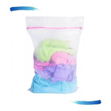 Kit 10 Saco Para Lavar Roupas 50x70cm Delicadas Com Ziper