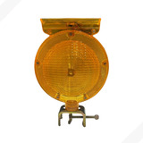 Kit 10 Sinalizador P Cone Viário Trânsito Pisca Led Solar