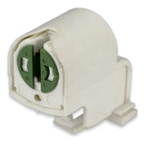 Kit 10 Soquete G5 Em Pc Tipo Adaptador Lamp T8 P  T5 Branco