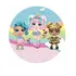 Kit 10 Sousplat Supla + 10 Guardanapo Infantil Criancas 