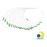 Kit 10 Splitter Fibra Óptica Sm Plc 1x16 Conectorizad Sc apc