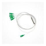Kit 10 Splitter Fibra Óptica Sm Plc 1x4 Sc apc sc apc