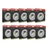 Kit 10 Spot Led Redondo Embutir 4000k 5w Bivolt Avant Cor Branco Neutro 4000k 110v/220v