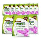 Kit 10 Substrato Orquídeas Forth Plantio E Replantio 1kg