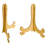 Kit 10 Suporte 16x20 Cm Mdf Cru Placa Prato Quadro Quadrinho