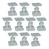 Kit 10 Suporte Articulado Universal P Sensor Infra Vermelho Cor Branco