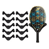 Kit 10 Suporte De Parede Para Raquete De Beach Tennis Tênis