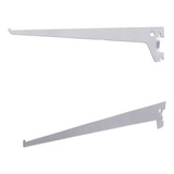 Kit 10 Suportes Simples Para Prateleira Trilho 20cm