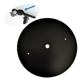 Kit 10 Tampas Cegas Redondas Placa Acabamento Teto P Trilho