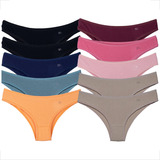 Kit 10 Tanga Cotton