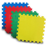 Kit 10 Tapete Tatame Infantil Emborrachado Eva 1x1 20mm
