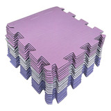 Kit 10 Tapetes Ou Tatames Eva Feminino Econômica 50x50x1cm