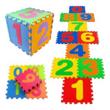Kit 10 Tatame Tapete Eva Amarelinha Infanti Escola Casa Prom