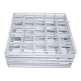 Kit 10 Telas 40x40 Branco Aramada Para Balcão Cercados