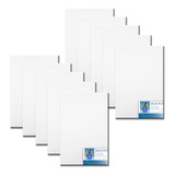 Kit 10 Telas De Pintura 30x40 Prontas Para Uso 100 Algodão